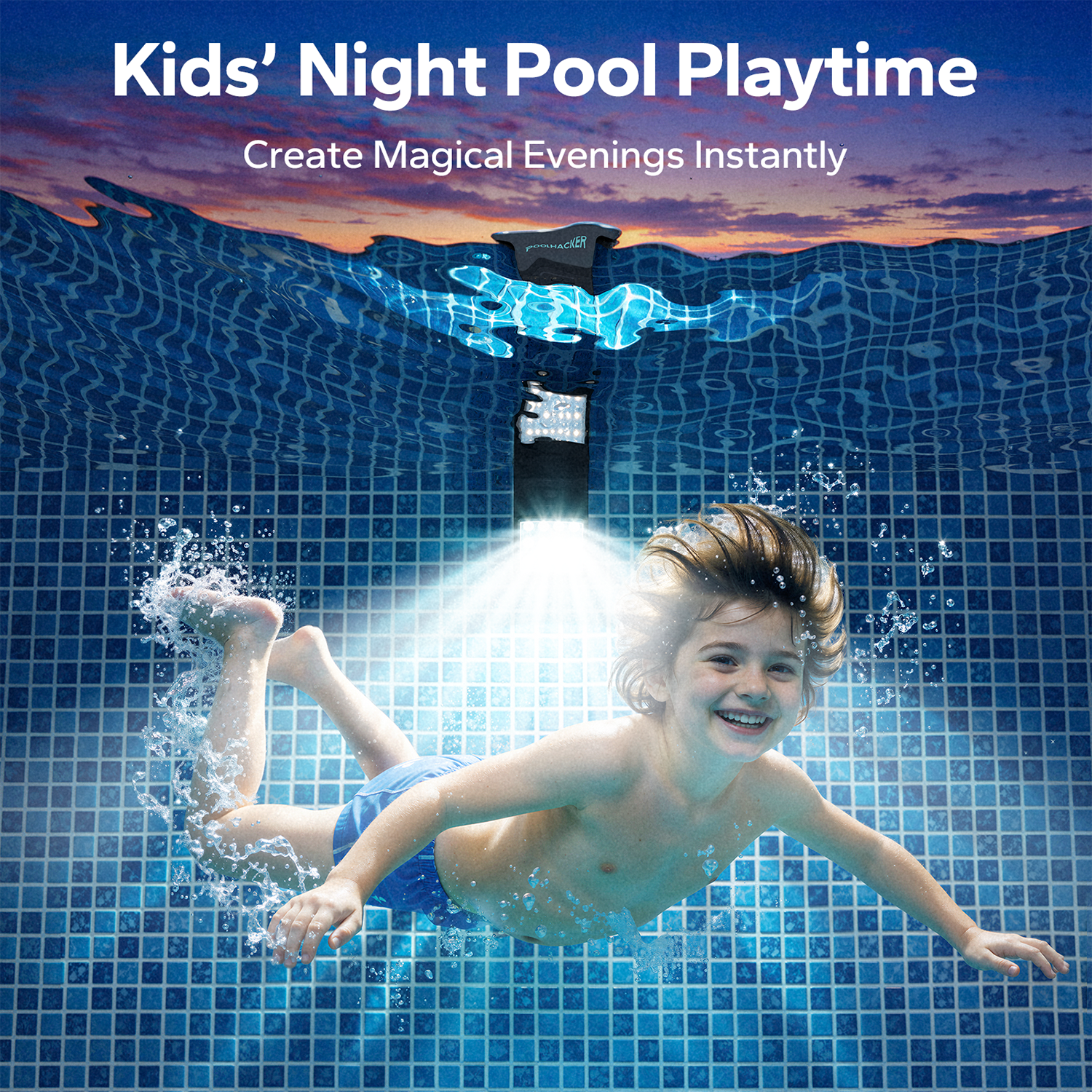 Solar Pool Lights for Inground & Above Ground Pool