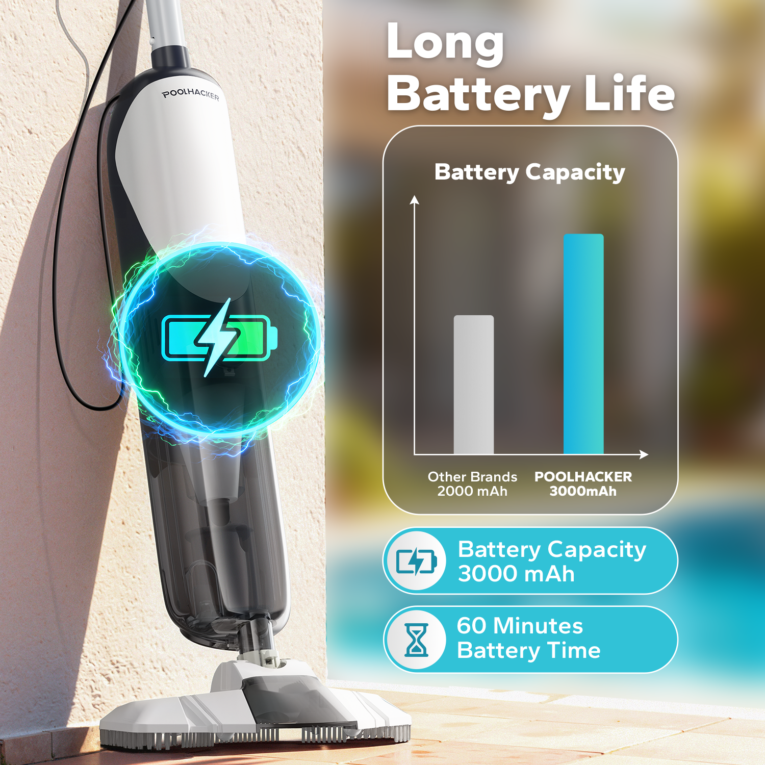 Cordless Handheld Pool Vacuum