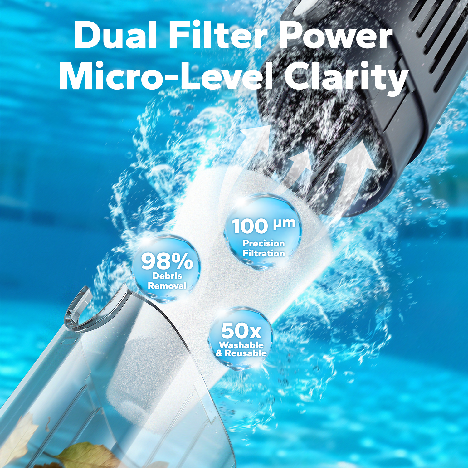 Cordless Handheld Pool Vacuum