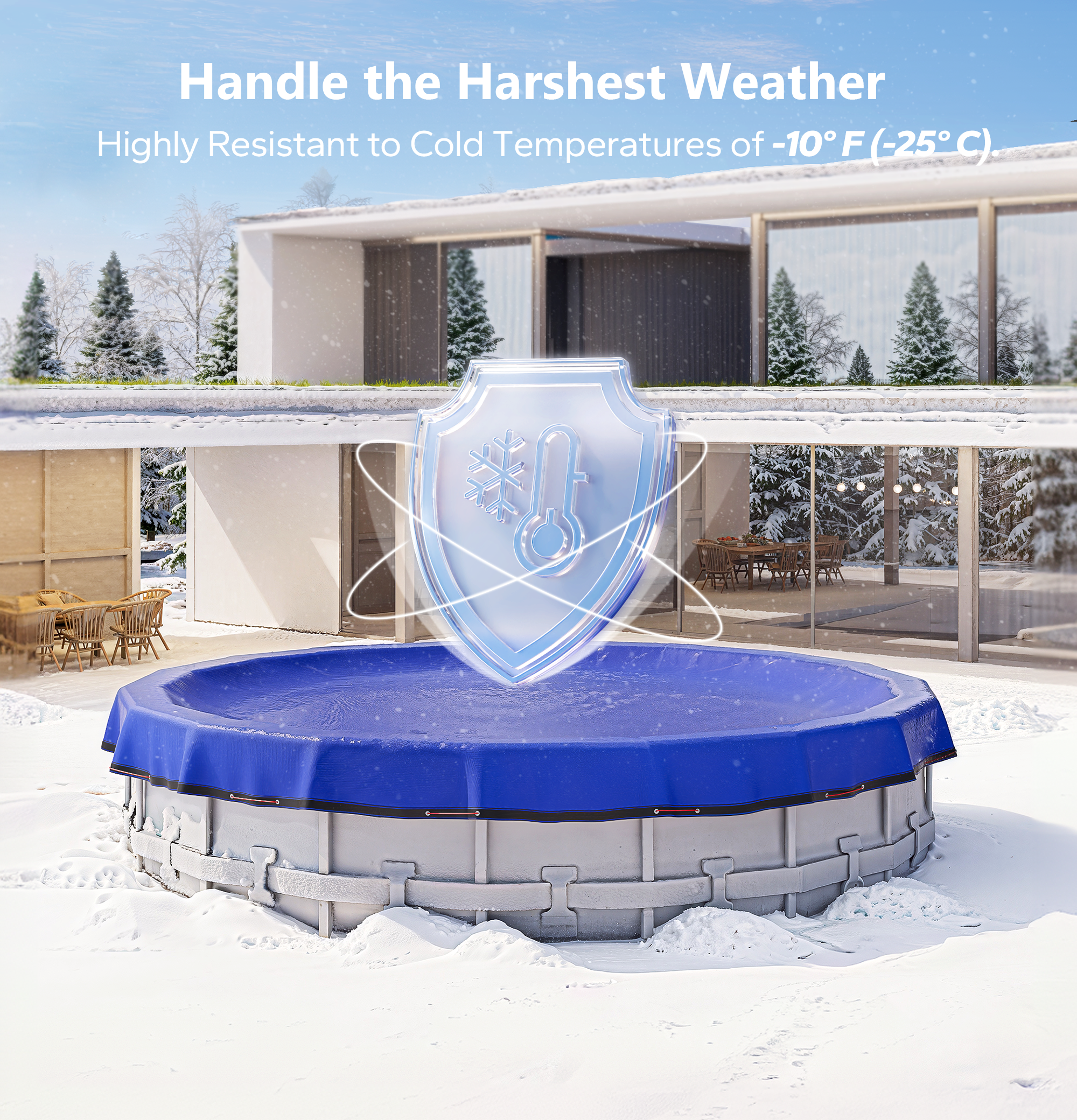 Winter Pool Cover for Aboveground Pool