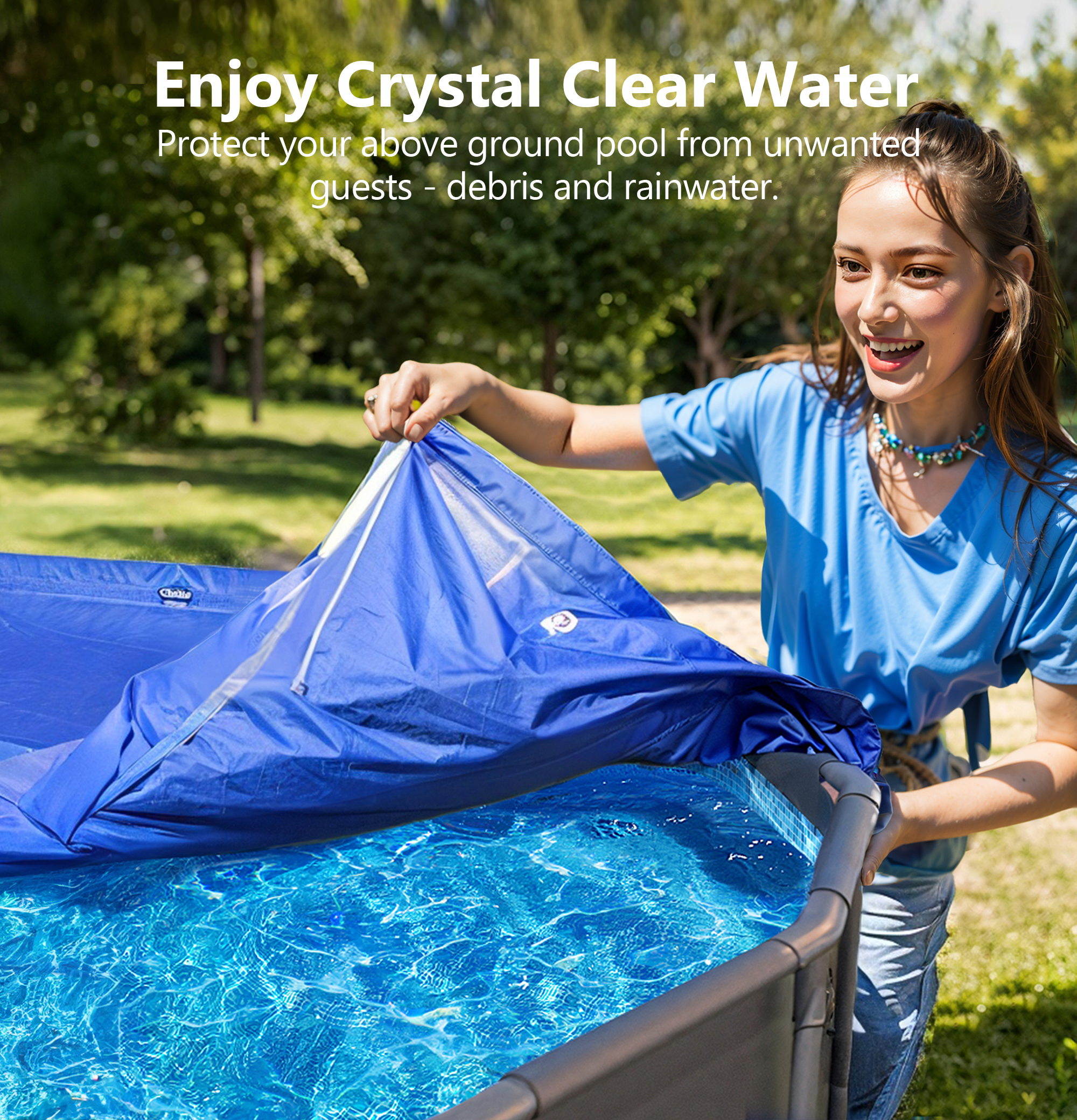 Winter Pool Cover for Aboveground Pool