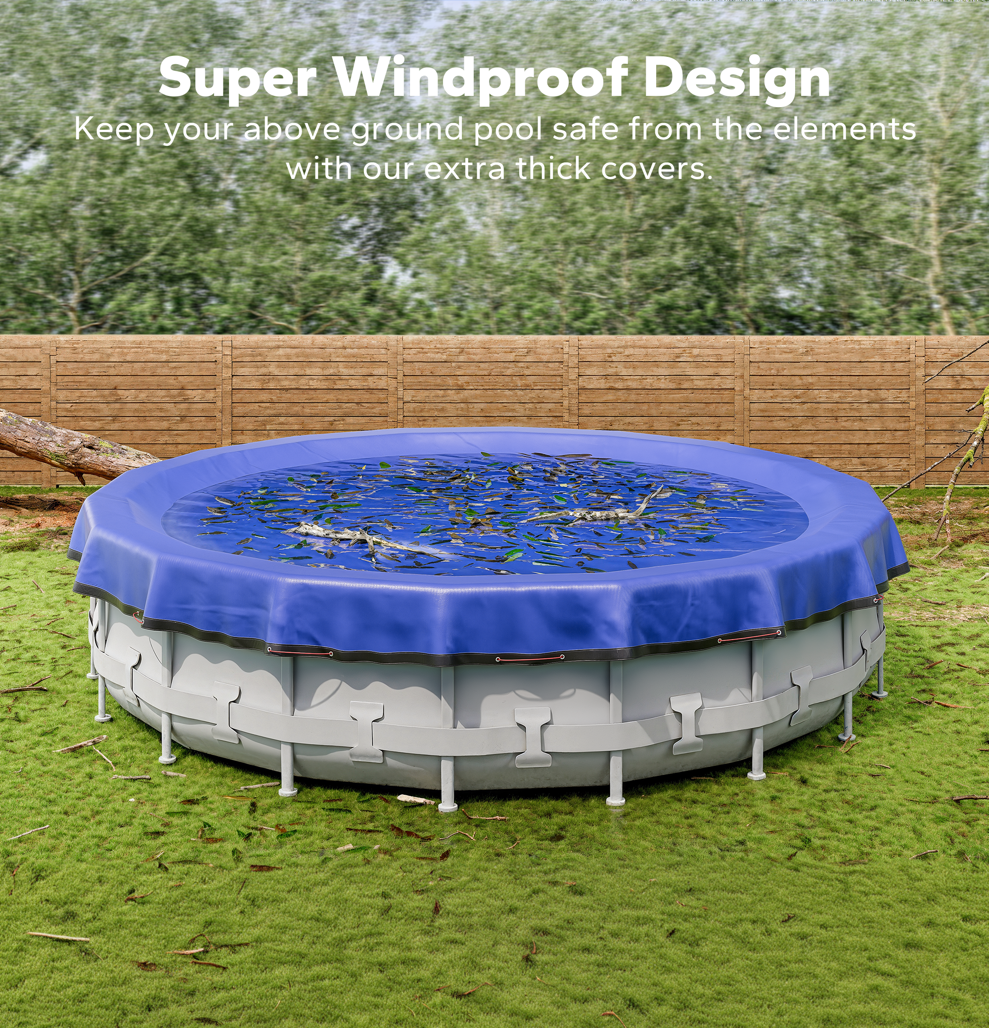 Winter Pool Cover for Aboveground Pool