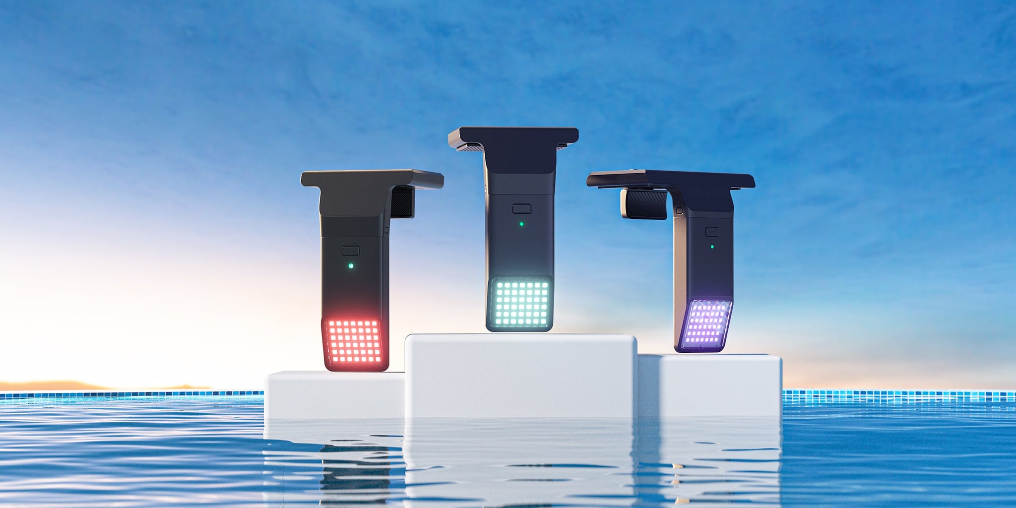 Solar Pool Lights for Above-Ground & In-Ground Pools | Poolhacker® Official
