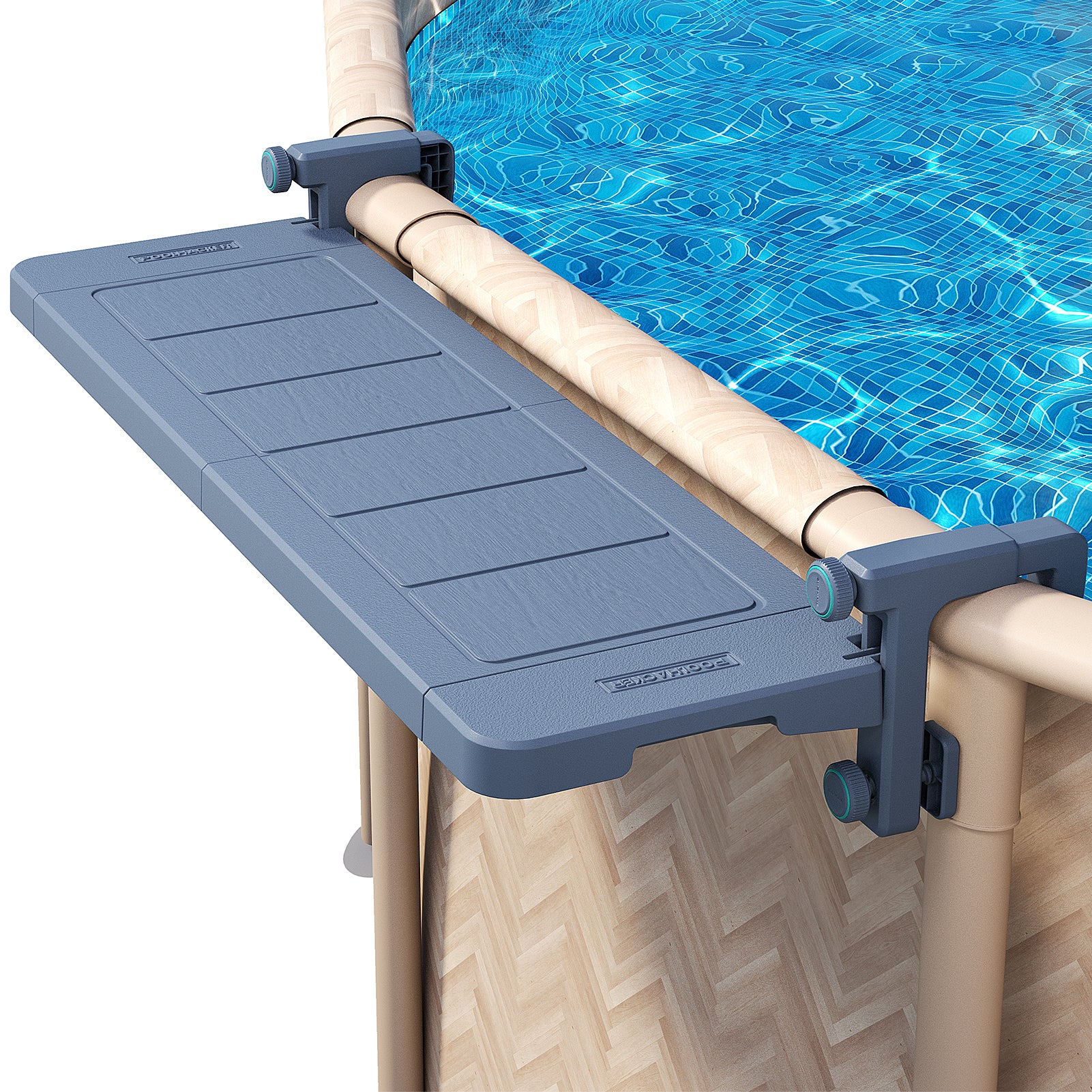 Poolside Bar -For Metal Frame Above-ground Pool [Round]