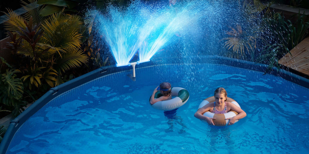 Solar Pool Lights for Above-Ground & Inground Pools | PoolHacker