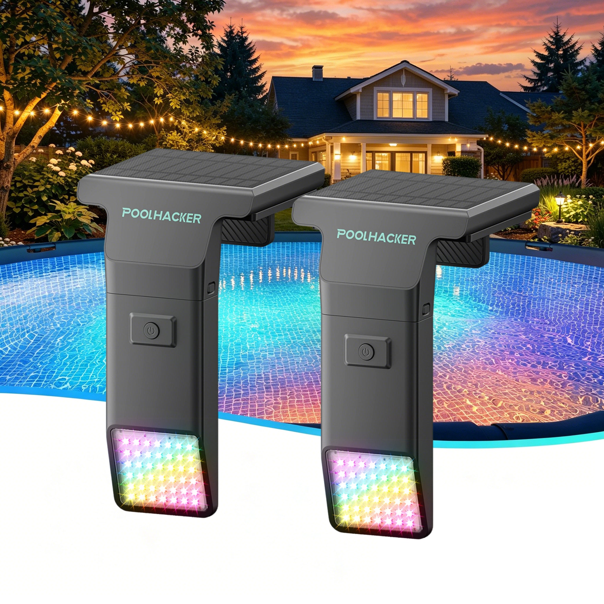 Solar Pool Lights for Inground & Above Ground Pool