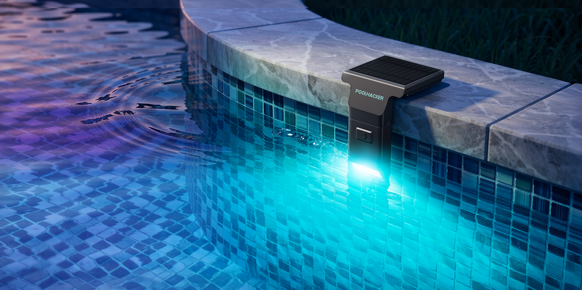 Solar Pool Lights for Above-Ground & Inground Pools | PoolHacker