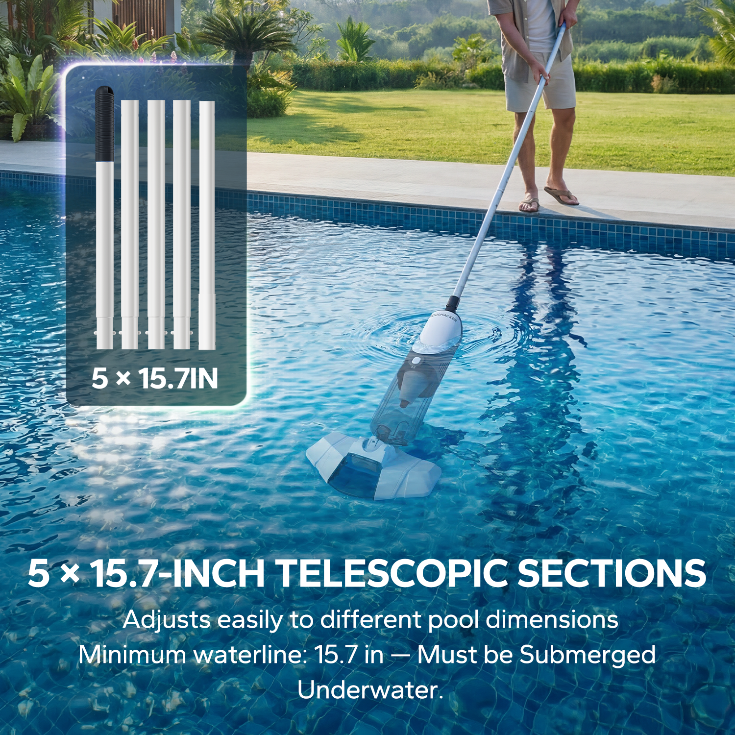 Cordless Handheld Pool Vacuum