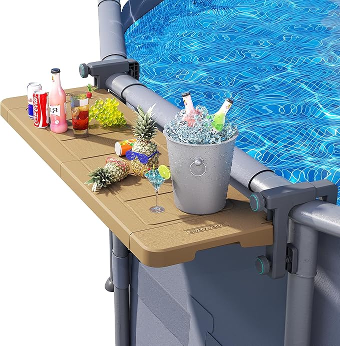 Poolside Bar -For Metal Frame Above-ground Pool [Round]