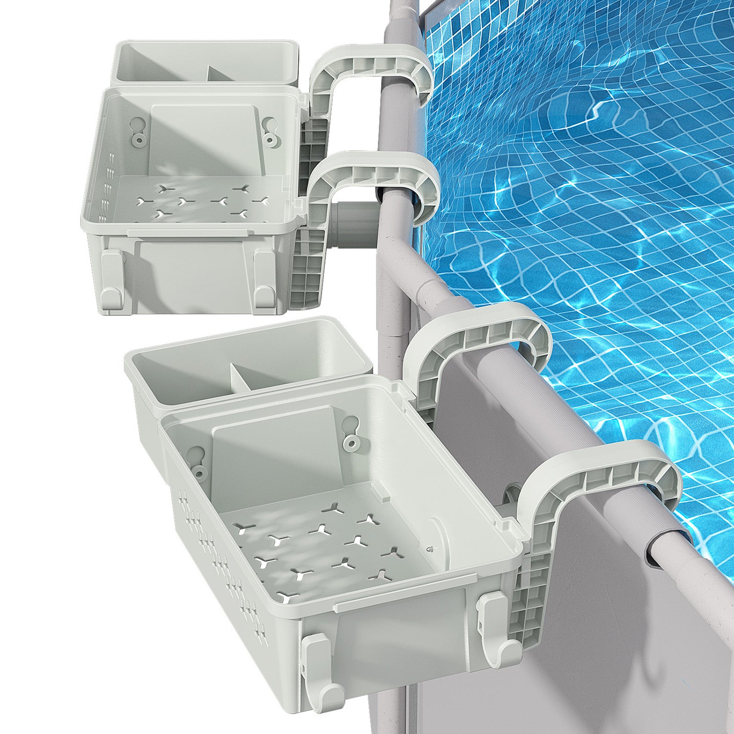 Poolside Storage Basket - for above ground pool